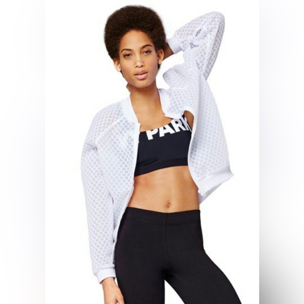 Ivy Park Mesh Bomber Jacket